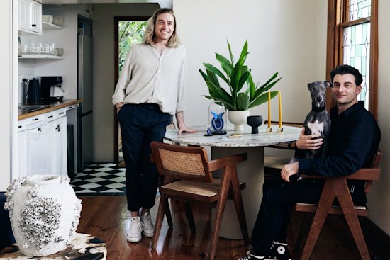 “Having lived in and fallen in love with the space, purchasing the home directly from the owners felt ‘meant to be’,” says Corey Ashford (right).