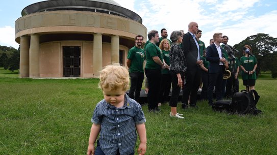 The Australian Republican Movement launches its new model for a new generation at Centennial Park on Wednesday.