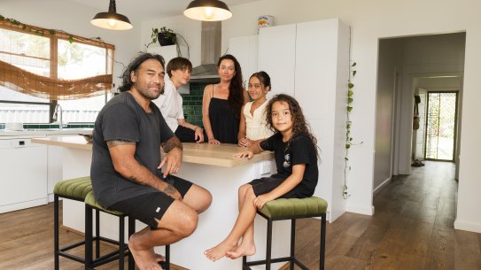 Melanie and Vince Purcell are selling their home.