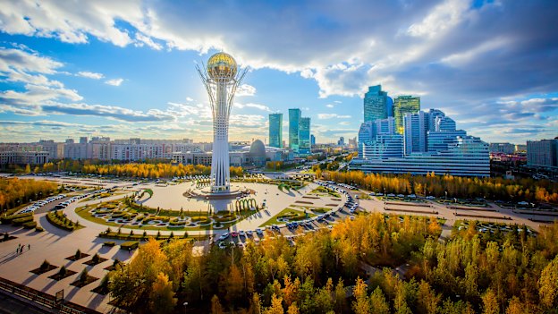 Astana in Kazakhstan features incredible architecture. Blame Borat for giving the world a bad impression of the country.