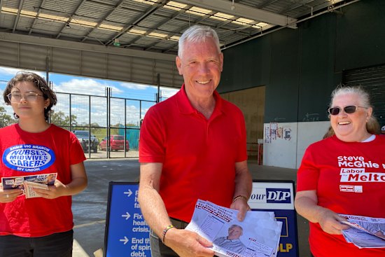 Current Labor MP for Melton, Steve McGhie.