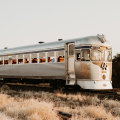 An excursion train operated by Outback Aussie Tours.