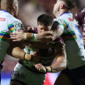 Raiders storm home to produce a famous win over Manly