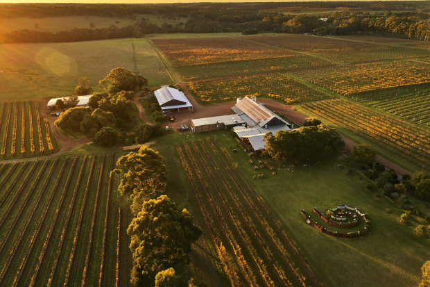 Cullen, a biodynamic vineyard within the Margaret River wine region in Western Australia.