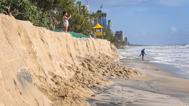 Plan to fix beaches washed away by Cyclone Alfred