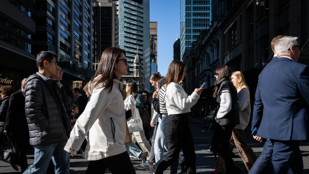 Australia’s cities no longer ghost towns as workers, travellers and students return