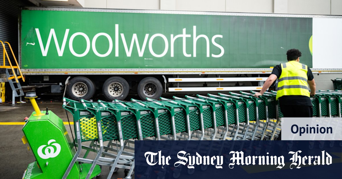 Why Woolies’ share price plunge is good news for everyday investors