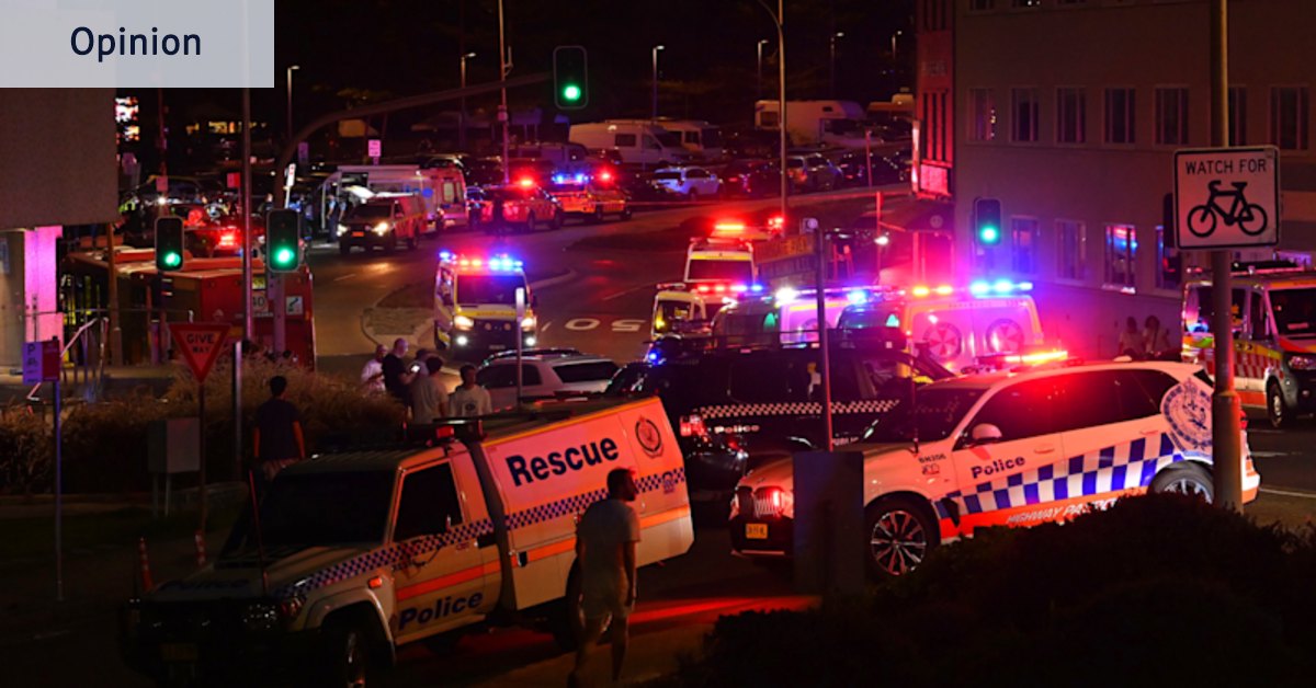 As a former copper, my thoughts are with the first responders and their futures