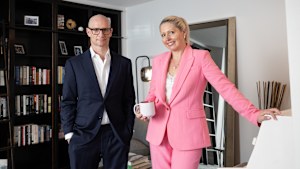 Adam Roach is the senior vice president and head of Japan and Asia Pacific for BeOne Medicines. Kate McQuestin is the chief executive of Advance. Both travel regularly for work.