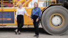 Realterm’s Charlotte Brabant and Toni Ryan.