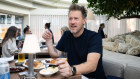 Eddie Perfect plays the philosopher Voltaire in Opera Australia’s production of Candide.