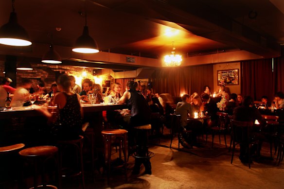 Shady Pines Saloon soon after opening in 2010.