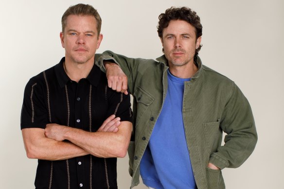 Matt Damon (left) and Casey Affleck have been friends ever since they were introduced by Casey’s older brother, Ben. 