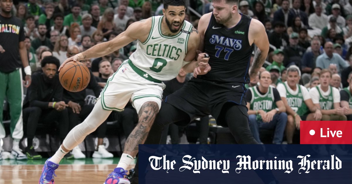 NBA Finals 2024 Game One LIVE updates Boston Celtics v Dallas Mavericks scores, results