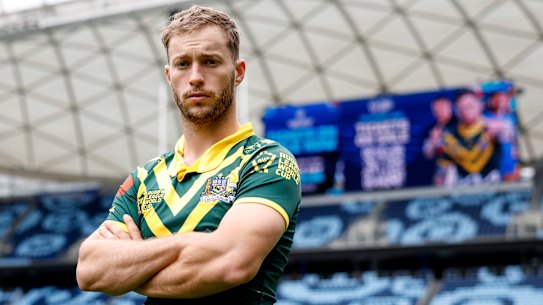 Fresh from his premiership with the Roosters, halfback Sam Walker will steer the Kangaroos at the World Cup.
