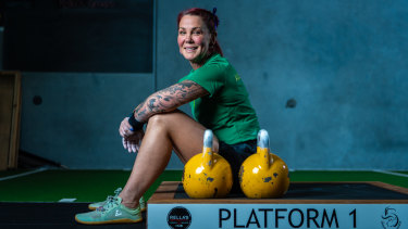 Lady Cindy Rella has two a world records for kettlebell lifting and says being her own version of brave is her biggest goal. 