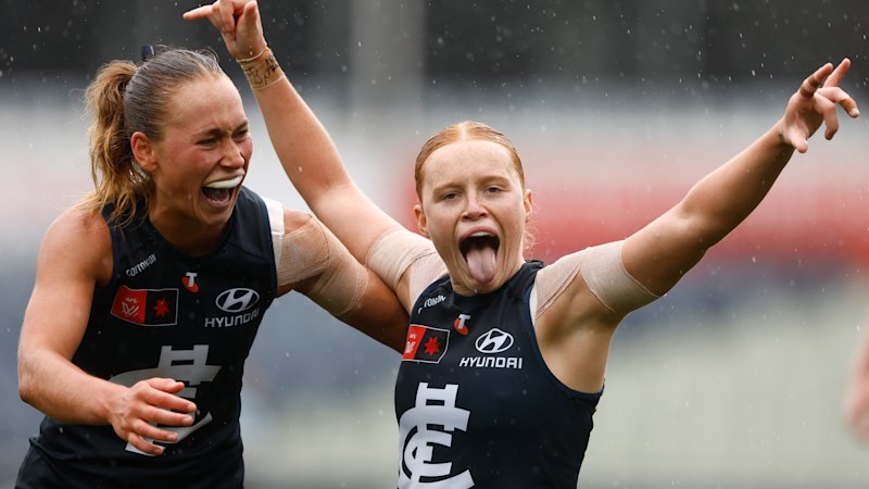 Carlton vs West Coast AFLW LIVE: ‘He would be loving it’: Mia Austin pays tribute to cousin as Blues win elimination final