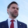 Vice President JD Vance speaks to the press before flying to Islamabad.