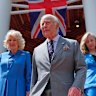 King Charles and Queen Camilla, in Front Royal, Virginia.