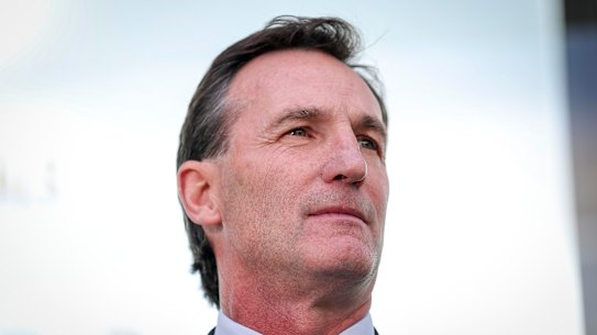 AFL chief executive Andrew Dillon has opened up in interview for this masthead in grand final week.