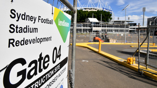 Developer Lendlease can not carry out so-called "hard demolition" until March 8.