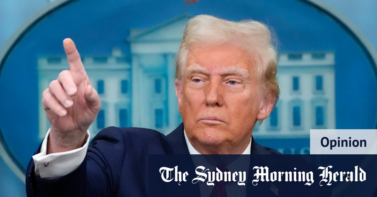 Trump fires first shot in his self-destructive war on the world