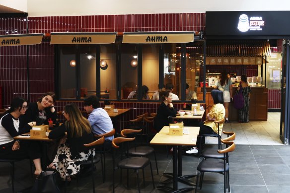 Ahma serves fast food, grandma-style.
