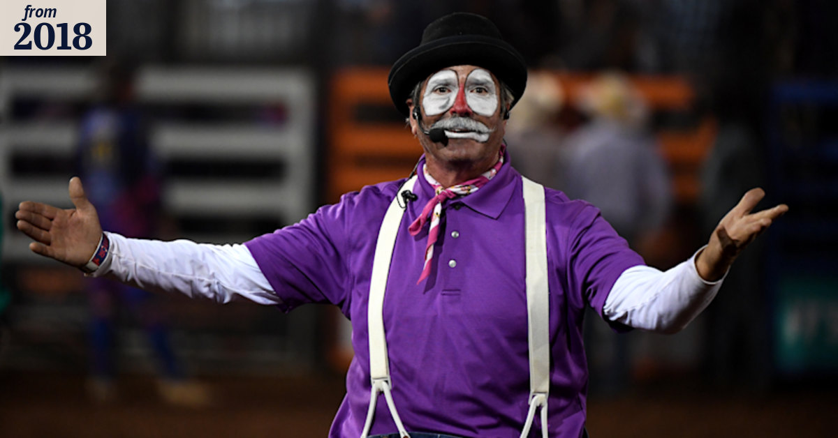 Rodeo clown keeps tradition alive in Queensland