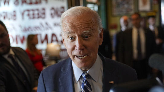 President Joe Biden says he should be judged on his performance, not his age.