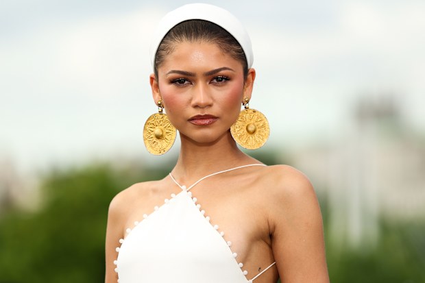 Zendaya attends “The Odyssey” Photocall at the IET Building: Savoy Place on July 05, 2026 in London, England.