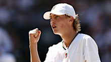 17-year-old Cruz Hewitt has played his last junior tournament. 