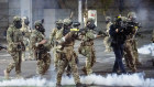 Federal agents use crowd control munitions to disperse Black Lives Matter protesters in Portland, Oregon. President Trump has threatened to send Federal agents to other US cities.