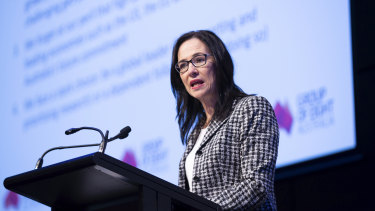 Vicki Thomson, chief executive of the Group of Eight universities, which have proposed a "roadmap to recovery". 