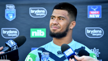 State Of Origin 2019 Payne Haas Realises His Nsw Blues Dream