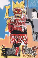 Jean-Michel Basquiat's Untitled, 1982 (detail)..
