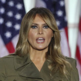 Is that your voice, Melania? The former First Lady during last year’s Republican National Convention.