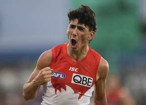 Justin McInerney starred as the Swans stunned the Demons in Cairns.