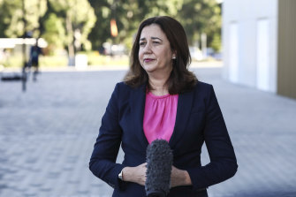 Premier Annastacia Palaszczuk has announced Queensland will open up to all states except Victoria from July 10.