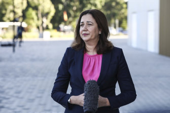 Premier Annastacia Palaszczuk has announced Queensland will open up to all states except Victoria from July 10.