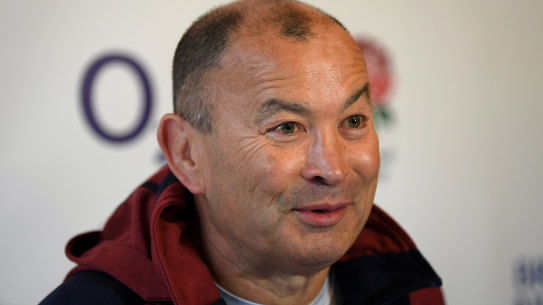 England rugby coach Eddie Jones.