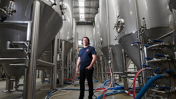 'We are giving brewers an alternative path, they can use our equipment and free up money for marketing and not put it into stainless steel': Paul Bowker, co-founder of Brick Lane Brewing. 