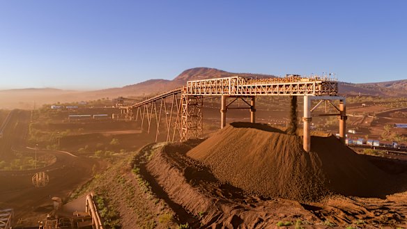 Exports of Australian resources such as iron ore are forecast to fall in value by $116 billion, delivering a hit to the economy and the budget.