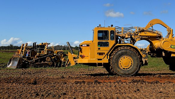 The Commonwealth bought a 12-hectare parcel of land beside the site of the new airport two years ago.