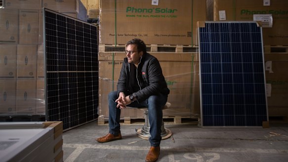 Dave Douglas of EverSolar says installation numbers have plummeted.
