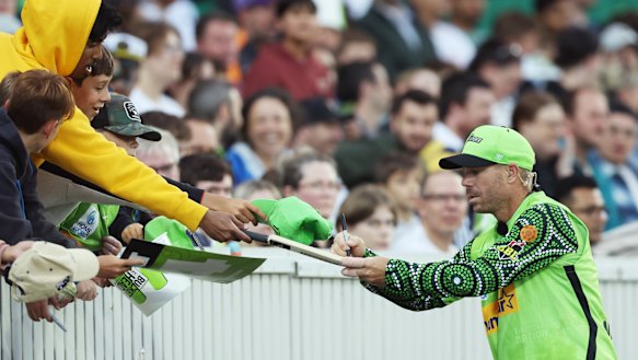 David Warner has brought star power, and fans, back to the BBL.