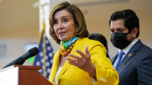 Prime Minister Scott Morrison will meet with House Speaker Nancy Pelosi to sell the benefits of the new AUKUS alliance. 