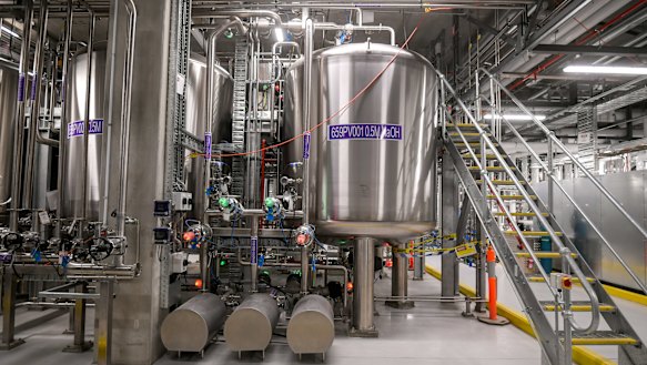 CSL processes human plasma at its Broadmeadows manufacturing facility to turn the donations into its suite of speciality meicines. 