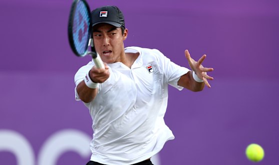 Rinky Hijikata is making his Wimbledon debut.