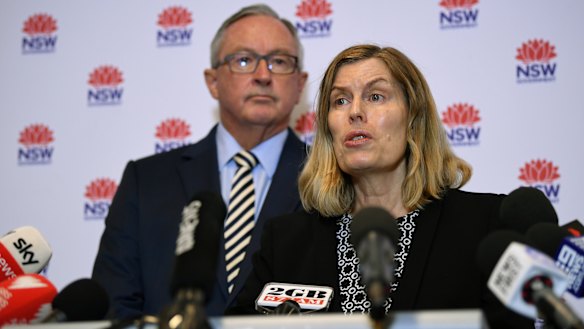 Health Minister Brad Hazzard and Chief Health Officer Dr Kerry Chant have warned the virus cannot be contained.