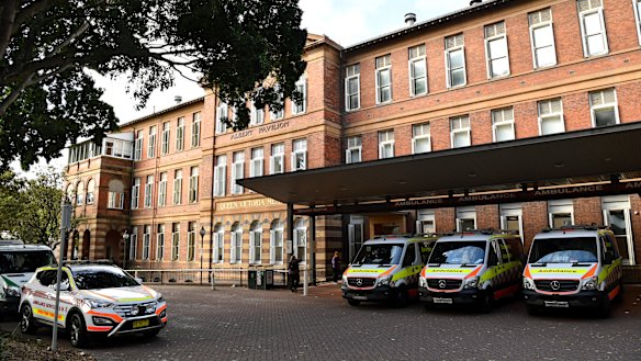 Royal Prince Alfred Hospital was banned from training certain registrars. 